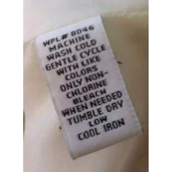 Style & Co. Sport Jacket Fleece Hidden Hood Full Zip Mid Length White Size Large - Picture 4 of 4